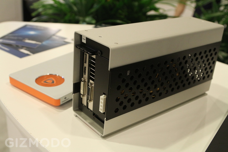 Illustration for article titled Here's The Box That Can Turn a Puny Laptop Into a Graphical Powerhouse